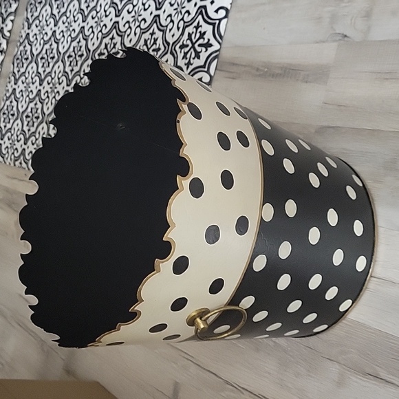 MACKENZIE-CHILDS DOT WASTE BIN NIB - Picture 1 of 8